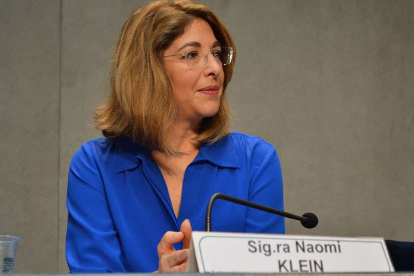 Vatican enlists Canadian activist Naomi Klein in environmental fight