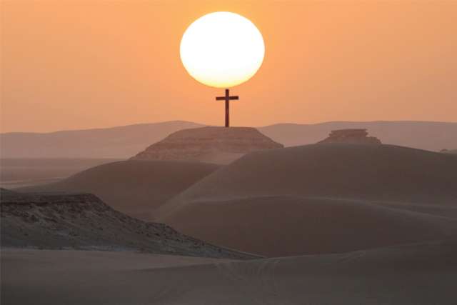 Into the Lenten desert