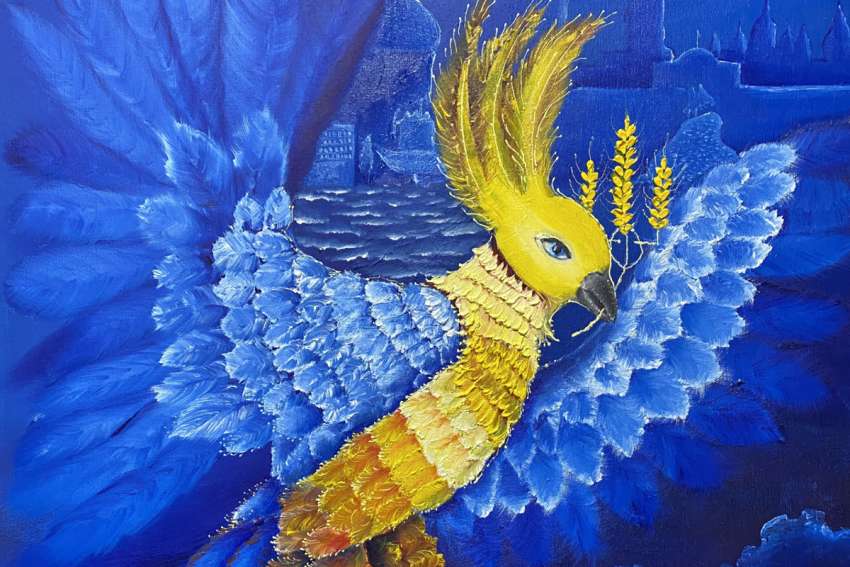 Young artistic talent inspires hope for Ukraine