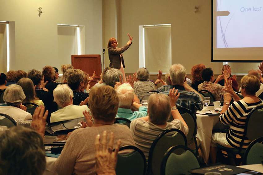 Conference takes healthy approach to aging