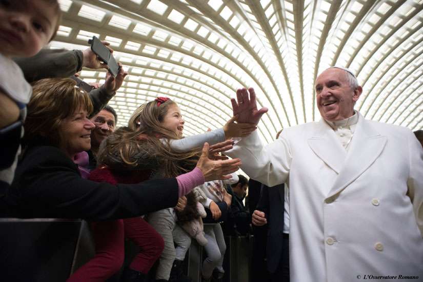 Pope to Vatican employees: Take care of your marriage, grandparents