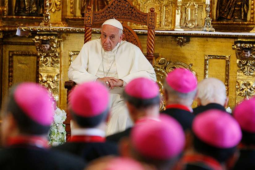 A bishop's legacy should be encouragement to follow Christ, Pope says