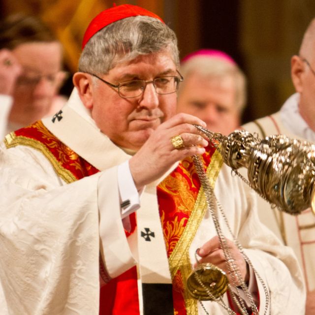 Cardinal Thomas Collins greets his flock - "We must engage in our faith"