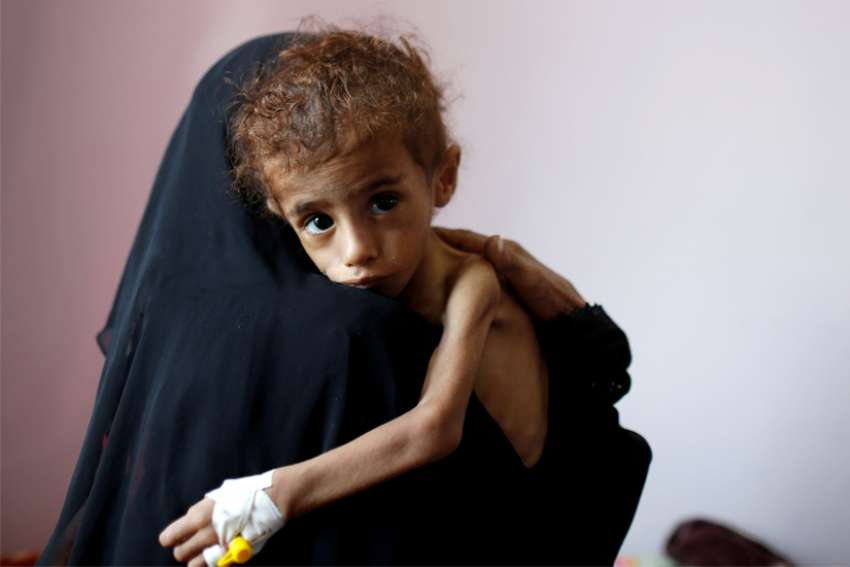 Pope Francis laments world marked by hunger