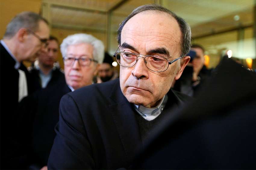French cardinal convicted for sex abuse cover-up