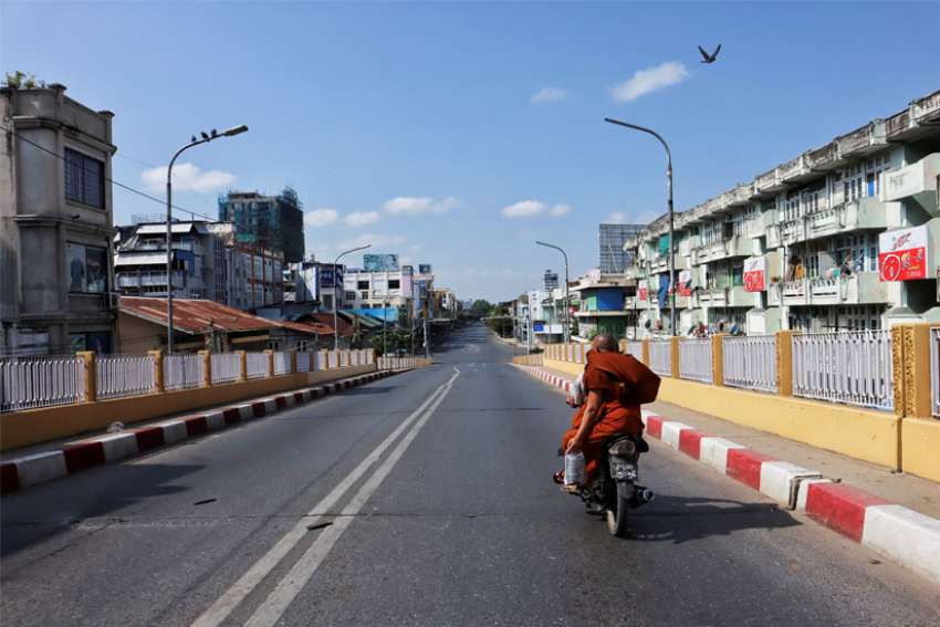 Myanmar citizens stage silent strike on anniversary of coup