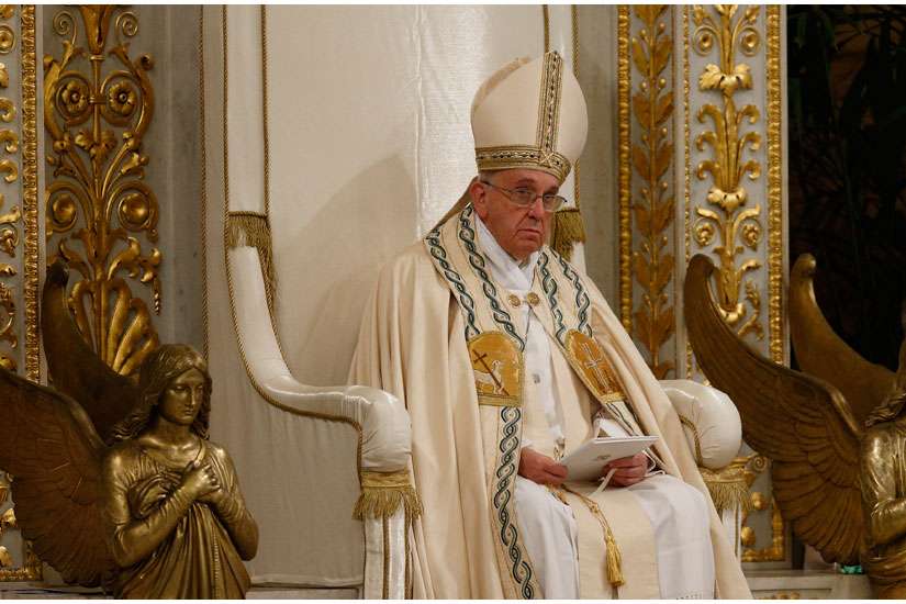 Become islands of mercy in the sea of world's indifference, Pope says