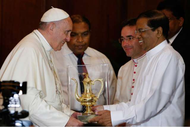 Francis a gift for Sri Lanka