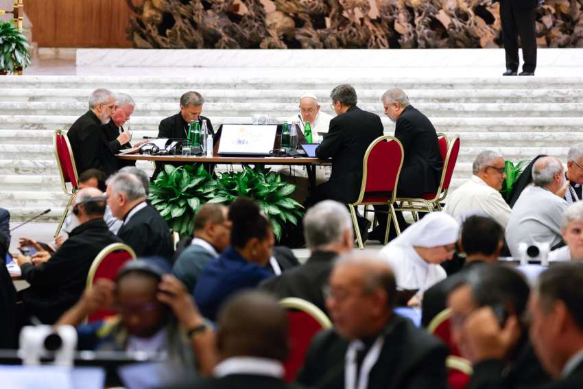 As synod winds down, members urged to sow patience
