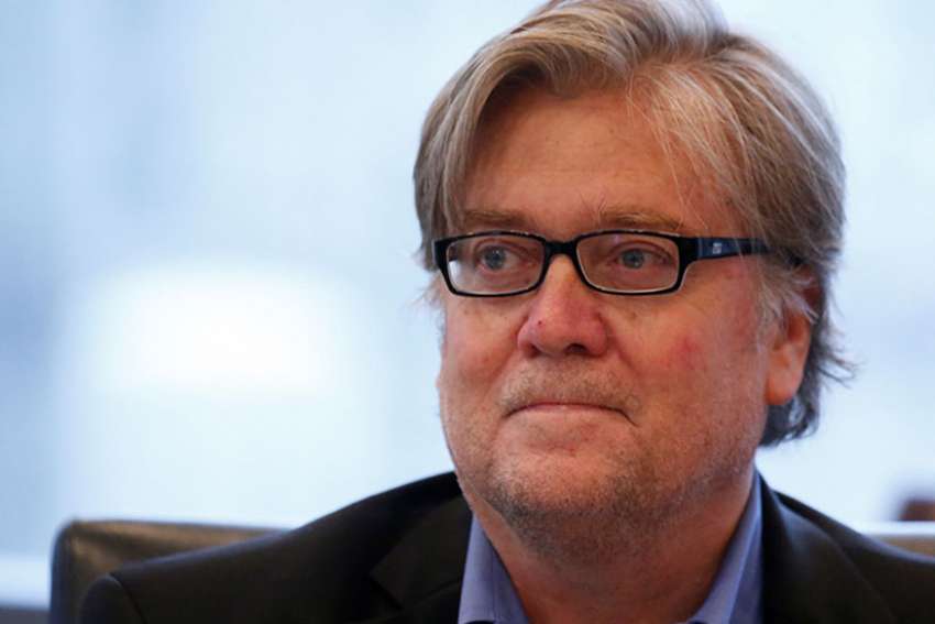 Comment: Thank you, Steve Bannon