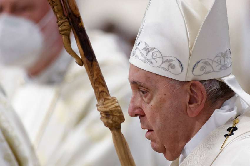 On New Year's, Pope Francis says a mature faith is realistic, but hope-filled