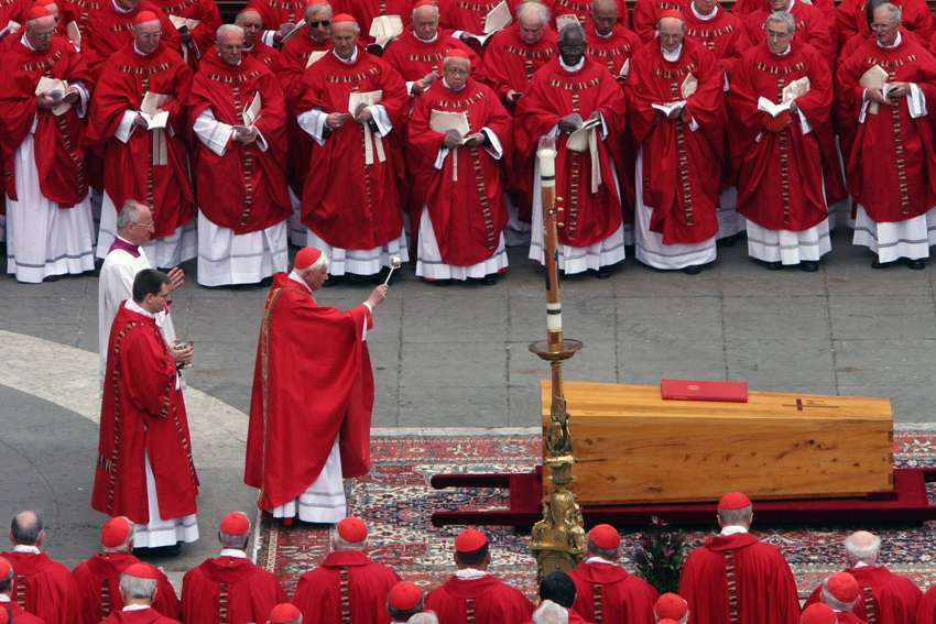 Funeral Mass for Pope Benedict XVI will be based on a papal funeral