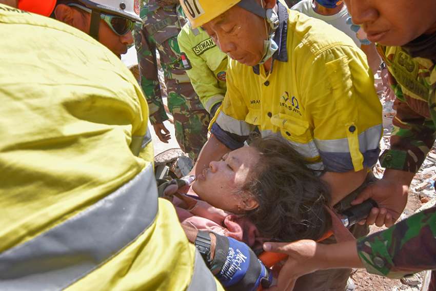 Catholic hospitals help Indonesia quake victims in Lombok