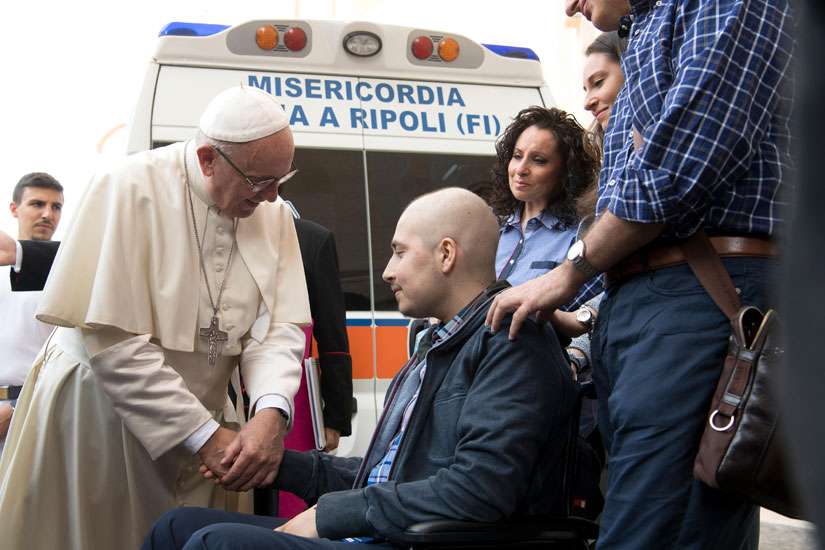 Pope gives confirmation sacrament to gravely ill teen