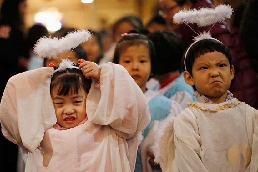 Embrace, be amazed by God's great gift of children, Pope says