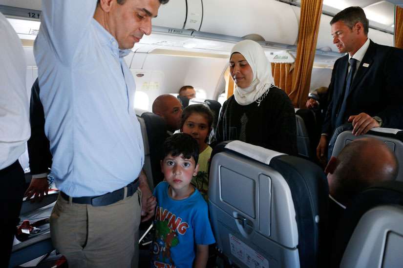 From nightmare to dream: Syrian refugees thank Pope for safety