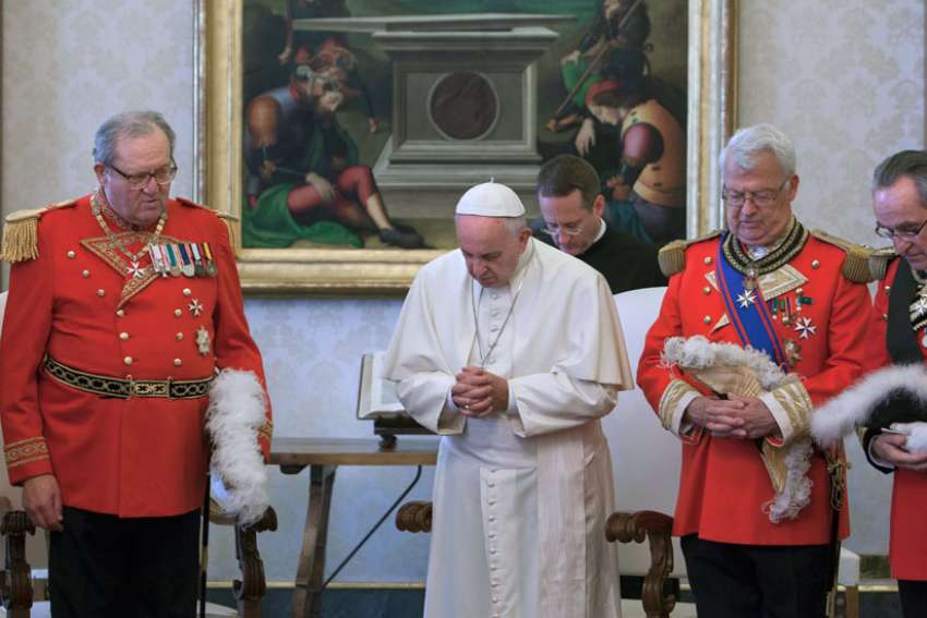 Pope names an 'exclusive spokesman' to Order of Malta, no mentions of Cardinal Burke