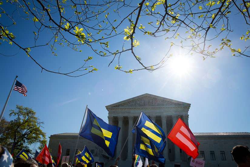 U.S. high court considers place of same-sex marriage in states that bar it