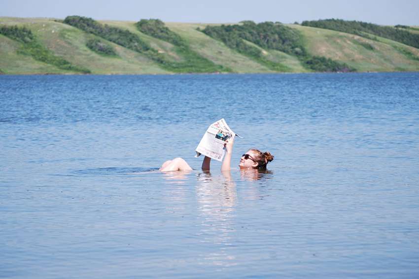 Canada’s ‘Dead Sea’ is alive with legend