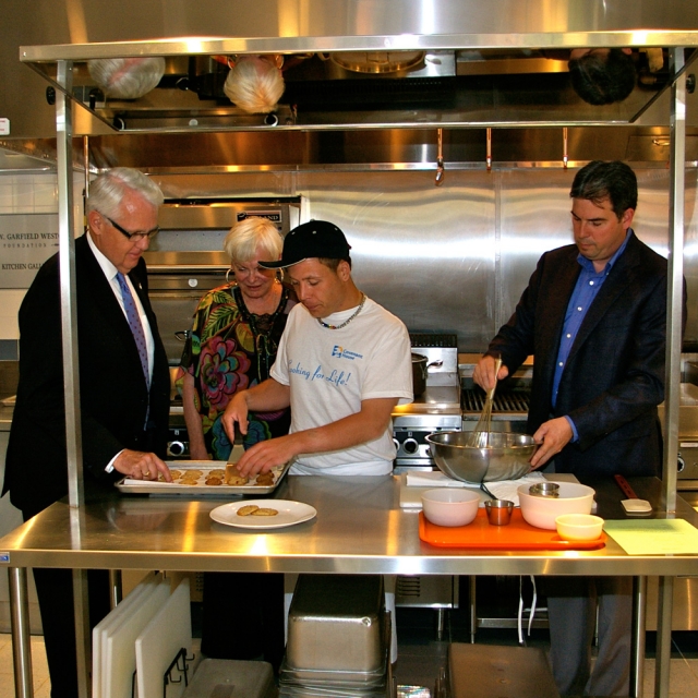 Covenant House youth trained for food industry work