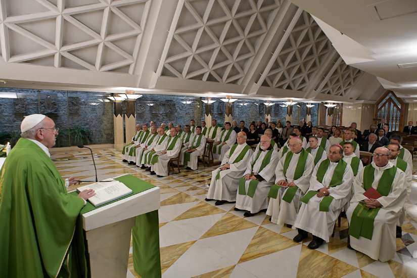 Priesthood is a gift, Pope Francis says