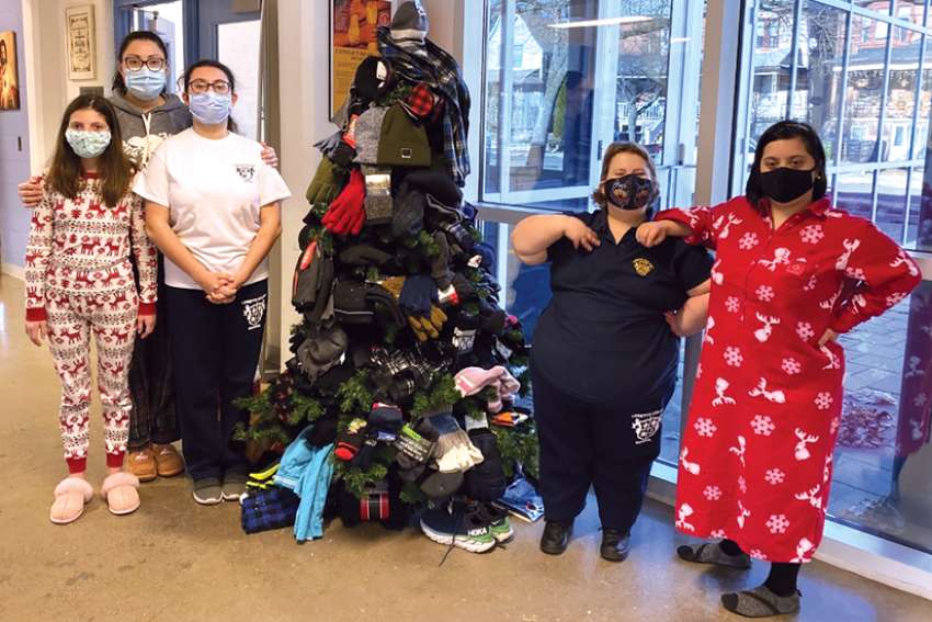 Special needs students shine with clothing drive