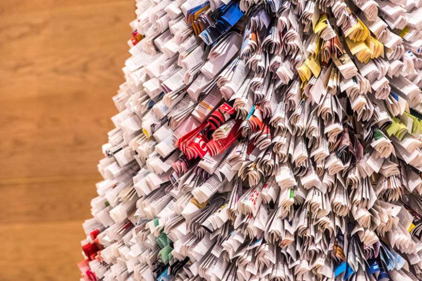 12 artists bring out the best in Christmas trees at Toronto's Gardiner Museum