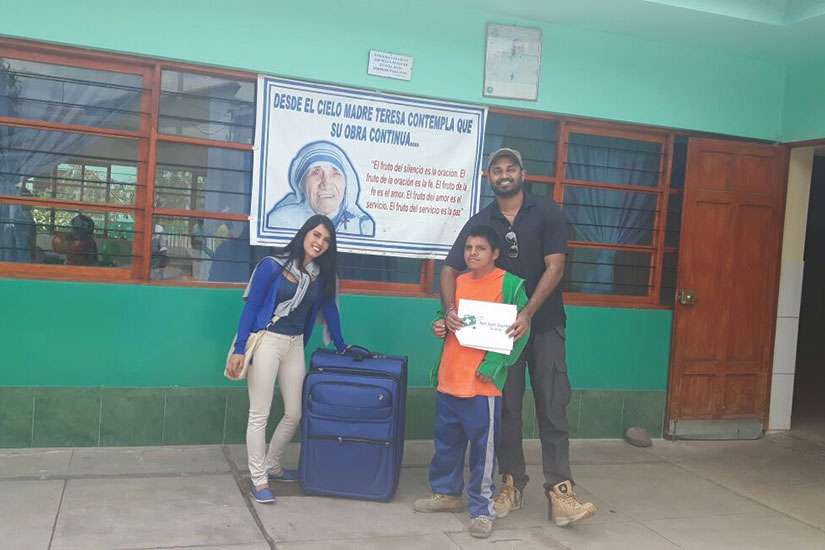 Travellers’ extra luggage a real life-saver