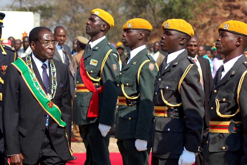 Priest mediates President Mugabe's departure