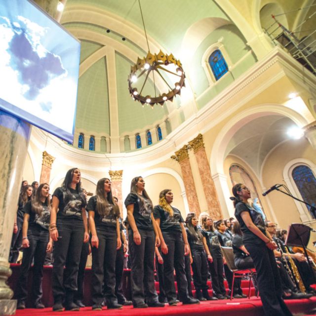 Student concert inspired by the Earth
