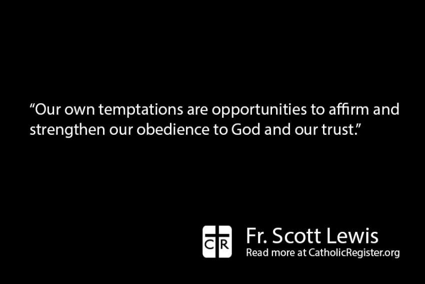 Temptation can help us on path to God