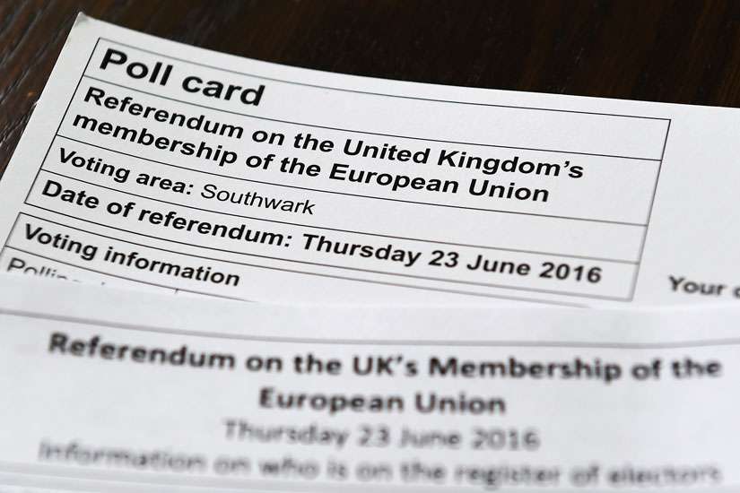 Bishop says 'Brexit' could lead to loss of funds for aid agencies