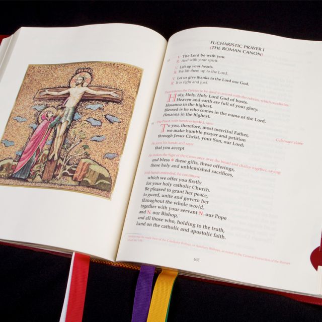 Celebrating in different languages, Pope sees translation troubles 