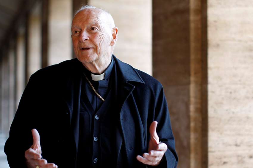 Two Catholic universities rescind Archbishop McCarrick's honourary degrees