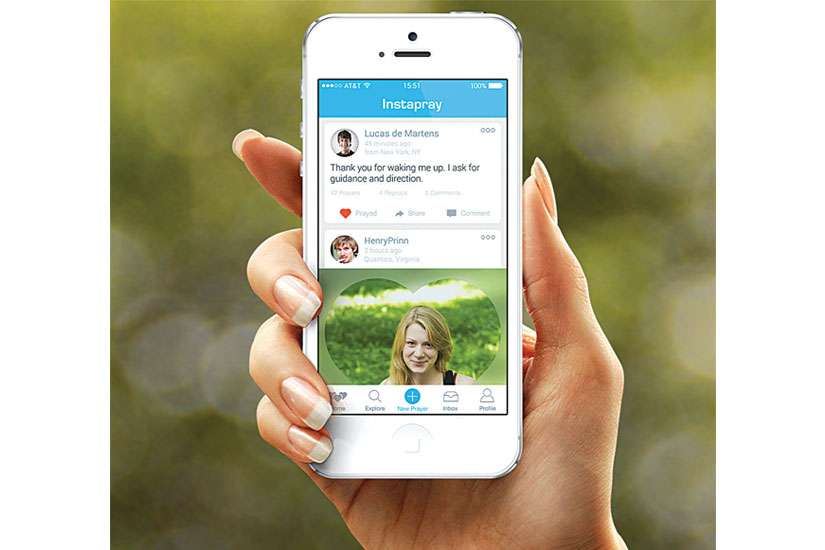Social networking app helps connect people through prayer