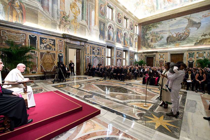Toronto family tells their story of migration directly to Pope Francis