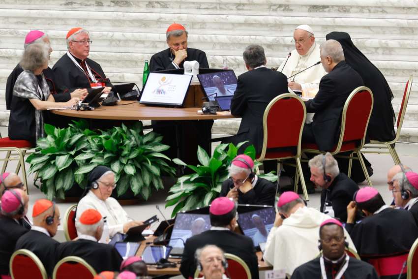 Synod begins work with focus on Holy Spirit and listening