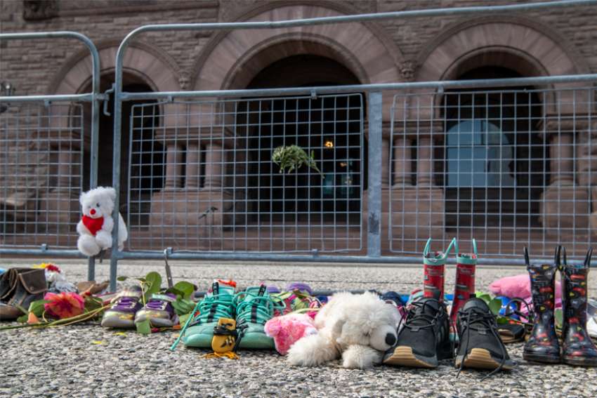 Canada’s bishops express ‘deepest sorrow’ over loss of 215 children found buried at former residential school