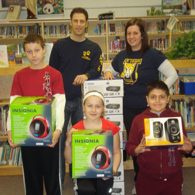 Best Buy grant brings $20,000 for Beamsville school