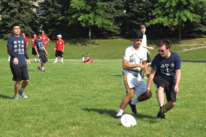 Fellowship, fun and frisbee