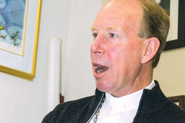 You can’t take the mission priest out of Bishop Gordon