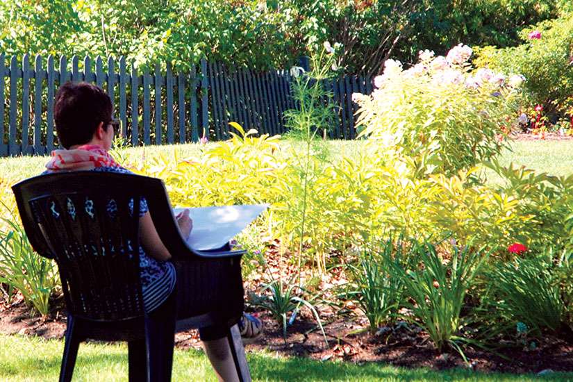 A place where the writer has time for their craft