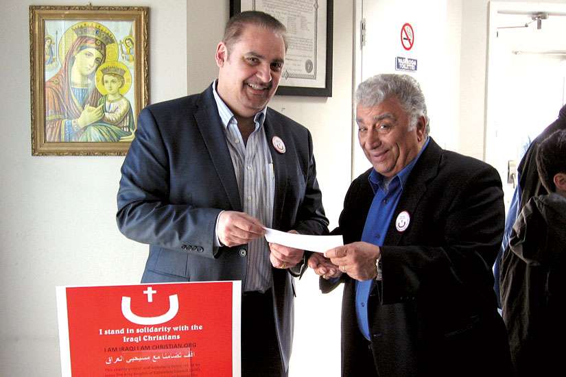 Iraqi Knights rally funds to aid refugees