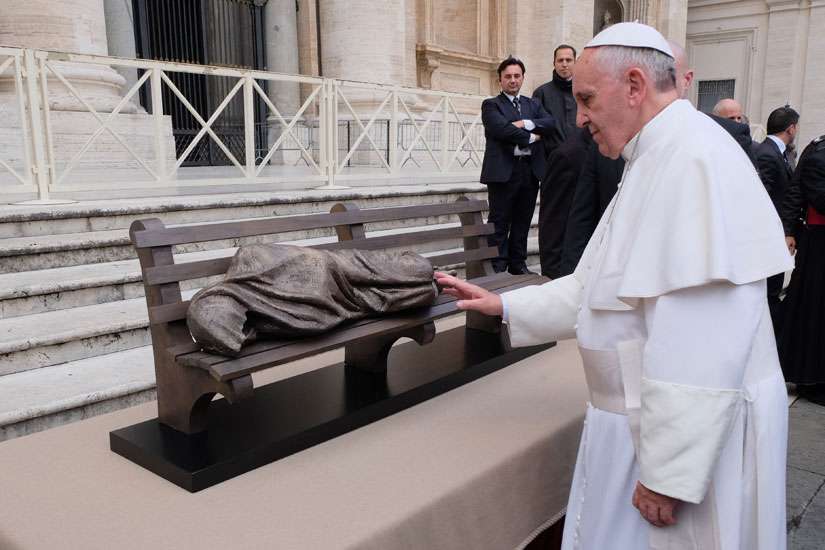 Homeless Jesus finds a new home at the Vatican