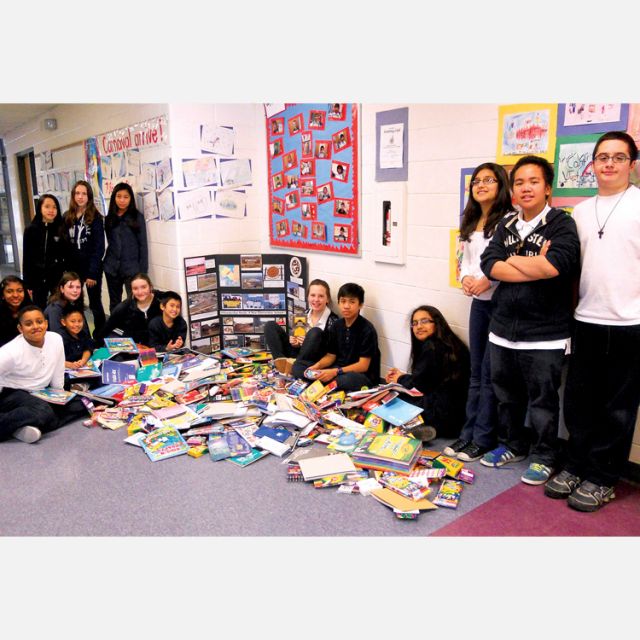 Fatima students witness to Christ in aiding Attawapiskat brethren