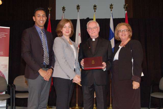 Spiritan honoured for five decades of dedication to Catholic education