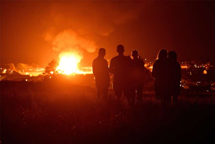 Police in Northern Ireland investigate burning of Pope Francis image
