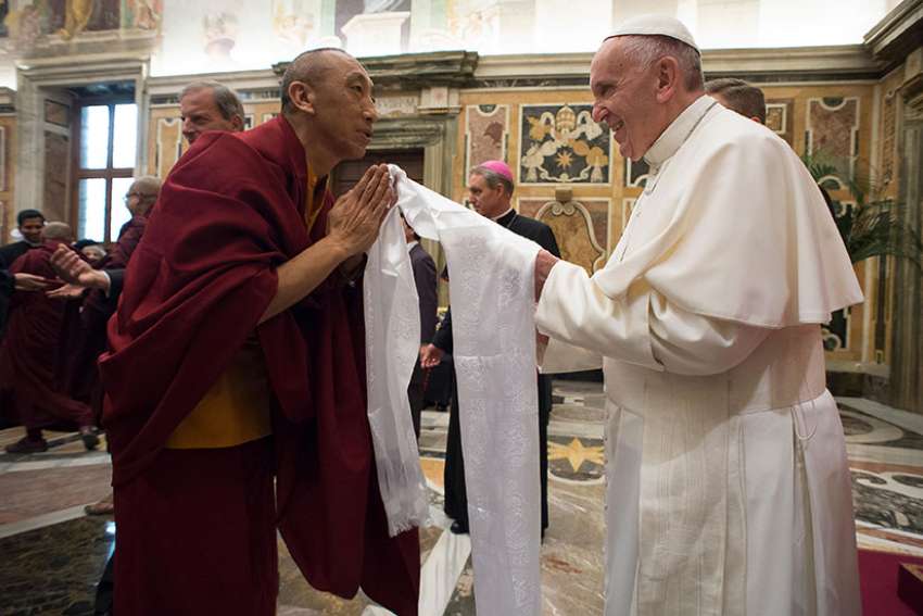 Buddhists, Christians must help promote nonviolence, cardinal says