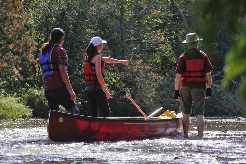 Canoe pilgrimage a journey of reconciliation