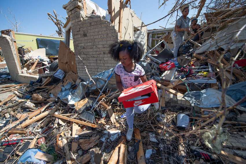 'Pray for God's hand' over Mississippi: destructive tornado kills, injures dozens